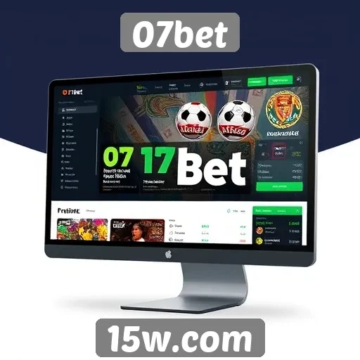 Como funciona a interface da 07bet para usuários